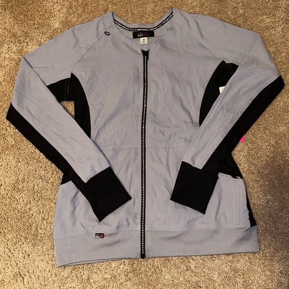 Koi Lite 445L Limited Edition Clarity Jacket Platinum Gray Medium - Picture 2 of 8